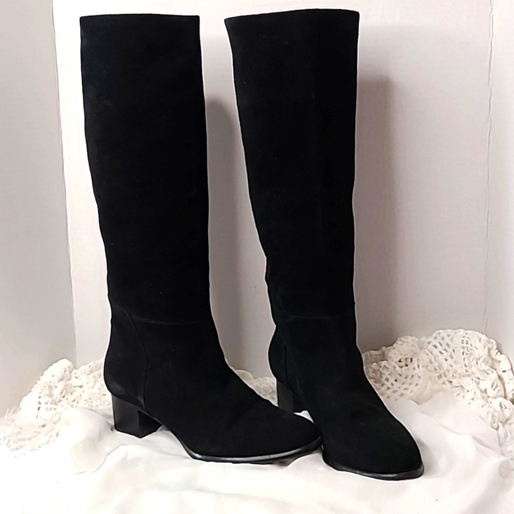 Joie Black Suede Boots